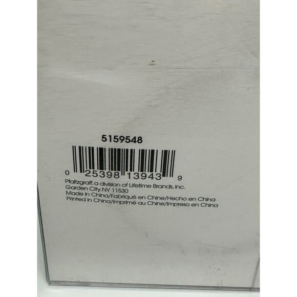 Pfaltzgraff Winterberry "Happy Holiday" Snowman Mug & Rainbow Ornament Set 20 oz - Picture 8 of 10